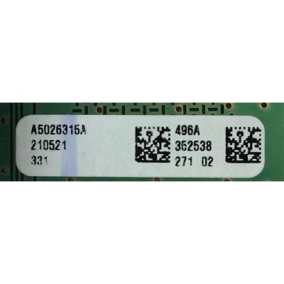 LED DRIVER PARA TV SONY NUMERO DE PARTE  A-5026-315-A / A5026315A / 1-009-562-21 / (100956121) / 496A / DISPLAY T500QVN04.3 / MODELO XR-50X90J / XR50X90J - Imagen 2